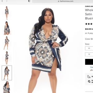 Whole Lotta Class Deluxe Satin Mini